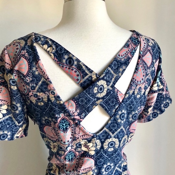 Hollister Paisley Print Dress - Picture 6 of 7